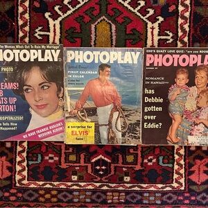 PHOTOPLAY ~ 3 magazines 1958-1963